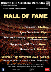 BHSO 2022 Autumn Concert